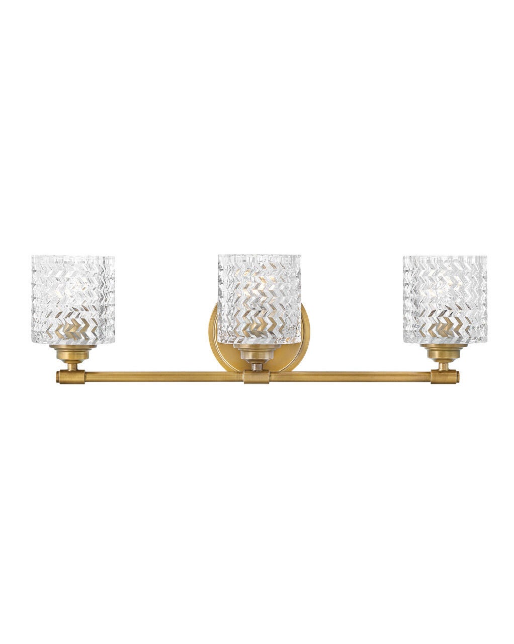 Elle 5043HB Three Light Vanity - Bronze