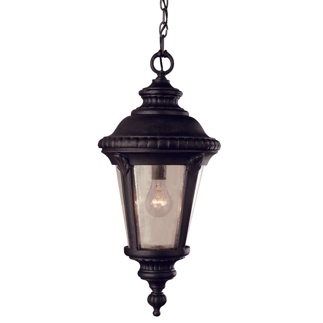 Commons 17" Hanging Lantern - Black