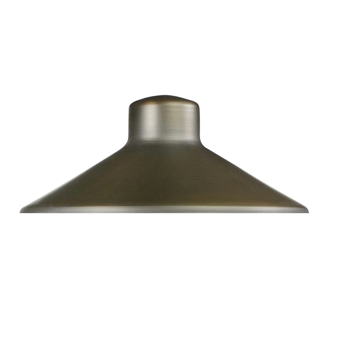 Path Light Cap: Style 2 - Brass Oil Rubbed Bronze