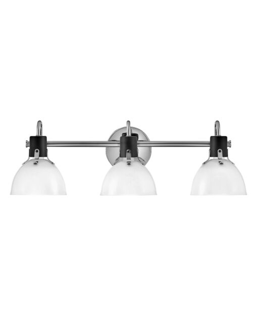 Argo 51113CM - Medium Three Light Vanity - Silver