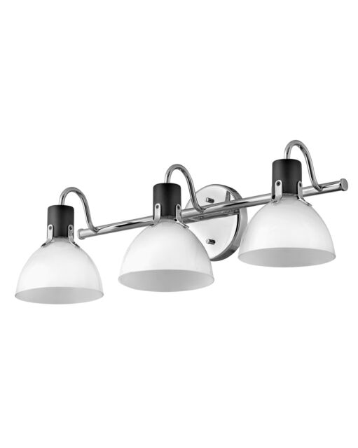 Argo 51113CM - Medium Three Light Vanity - Silver