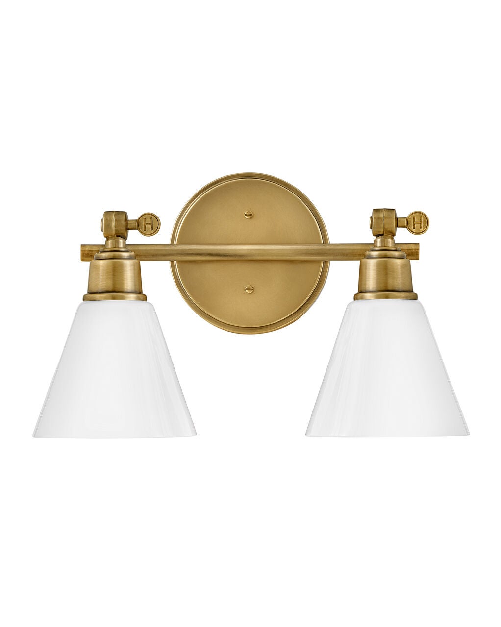 Arti 51182HB -Small Adjustable Two Light Vanity - Copper