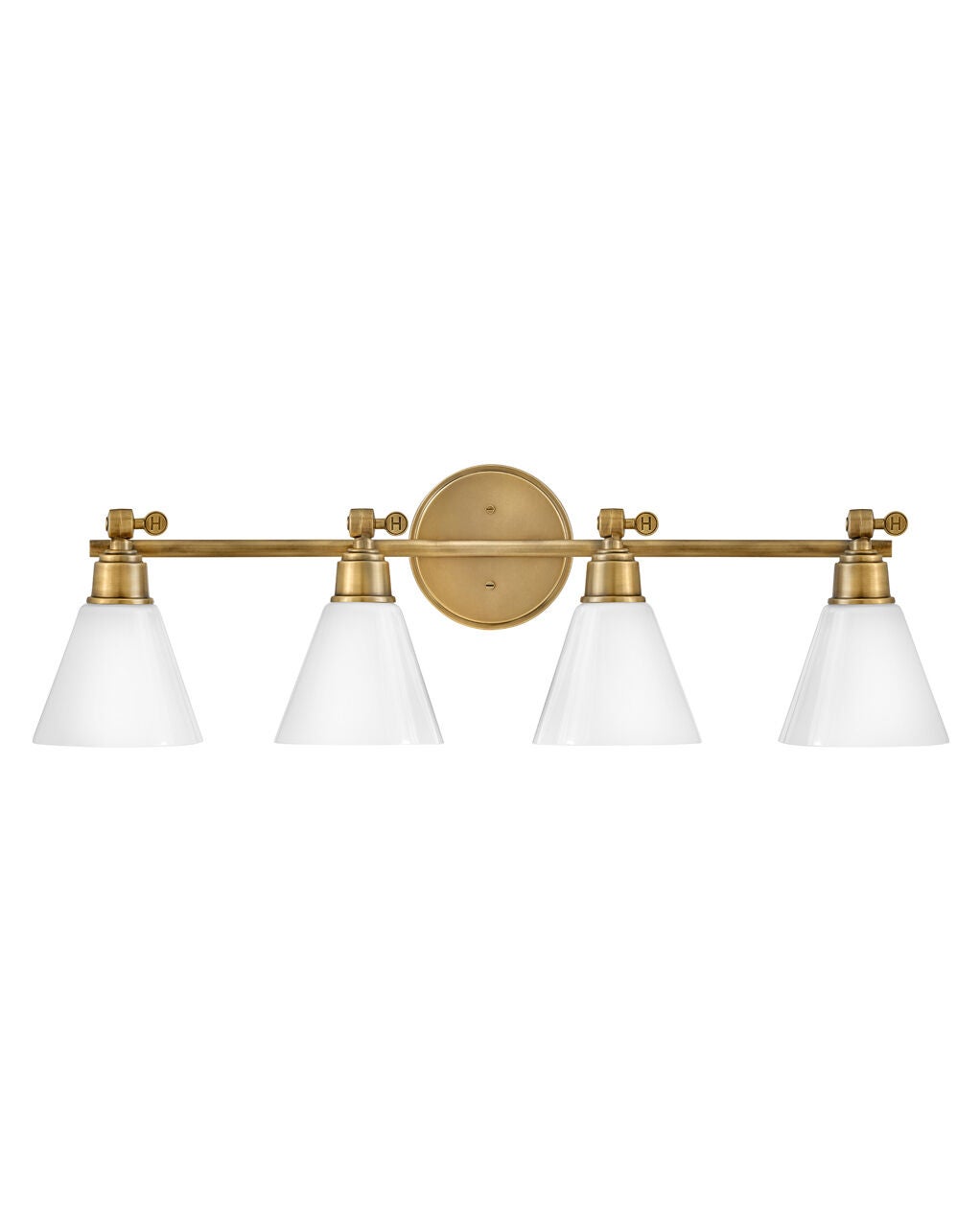 Arti 51184HB - Large Adjustable Four Light Vanity - Bronze