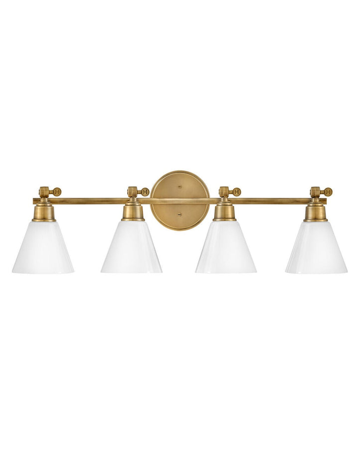 Arti 51184HB - Large Adjustable Four Light Vanity - Bronze