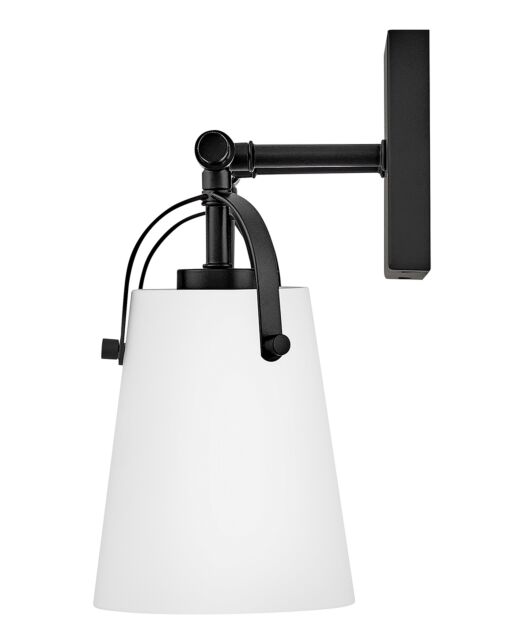 Foster 5132BK-OP  Small Two Light Vanity - Black