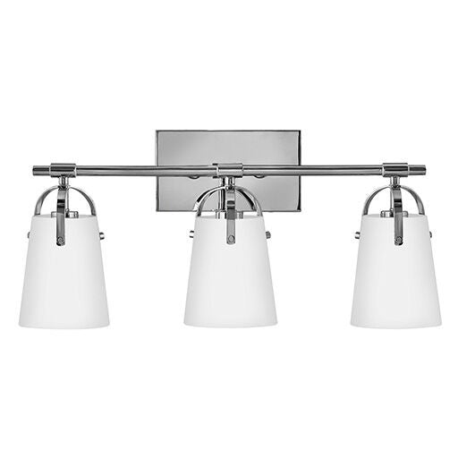 Foster 5133CM-OP  Medium Three Light Vanity - Chrome