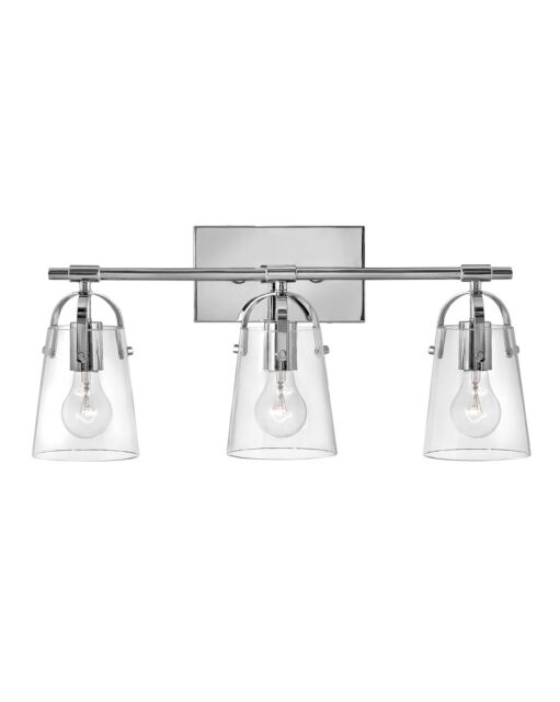 Foster 5133CM Three Light Vanity - Chrome