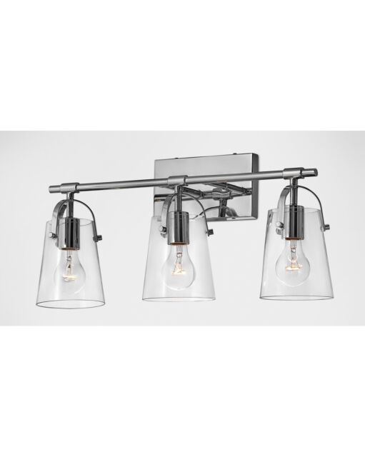 Foster 5133CM Three Light Vanity - Chrome