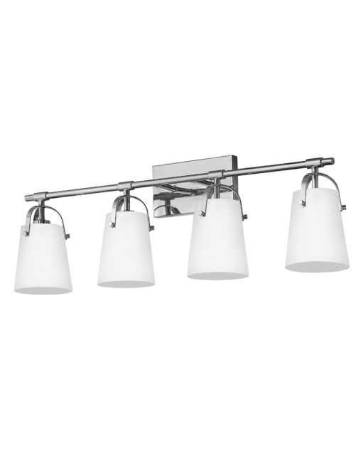 Foster 5134CM Four Light Vanity - Chrome