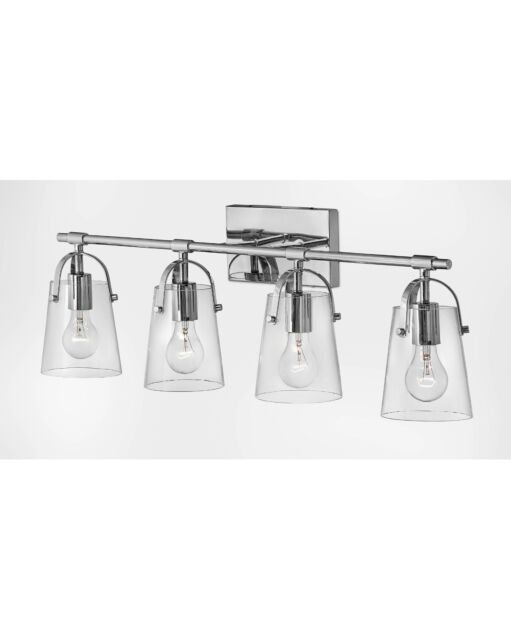 Foster 5134CM Four Light Vanity - Chrome