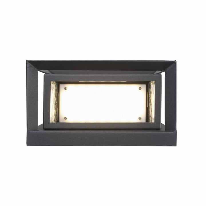 Outdoor LED Wall Sconce -  Black