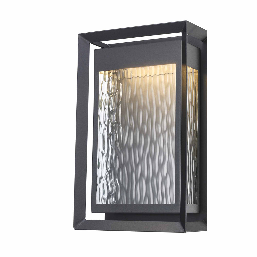 Outdoor LED Wall Sconce -  Black