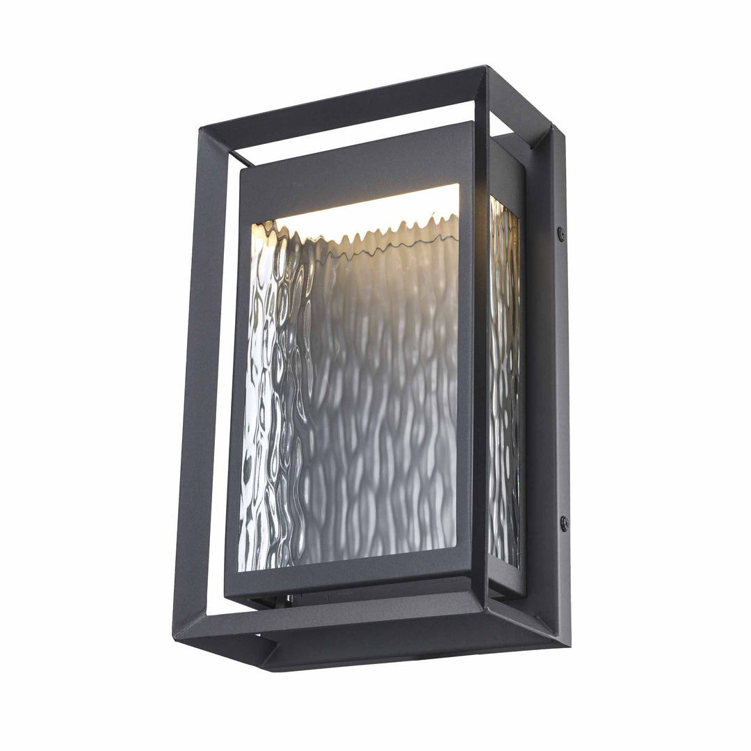 Outdoor LED Wall Sconce -  Black