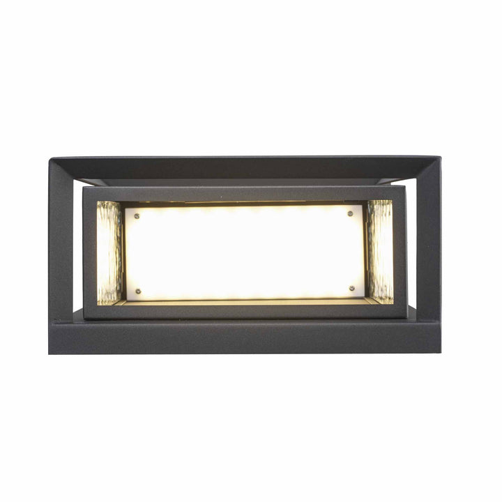 Outdoor LED Wall Sconce -  Black