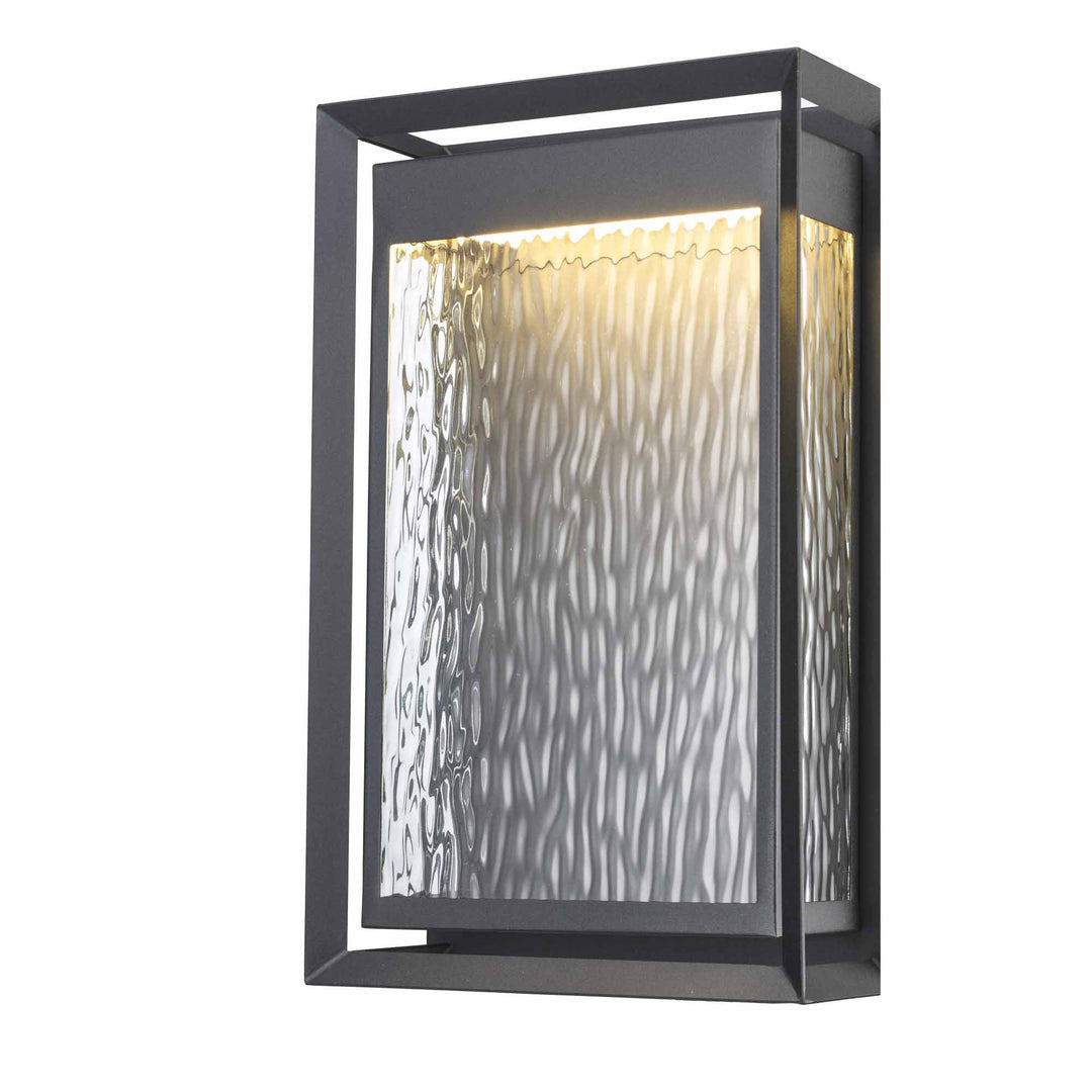 Outdoor LED Wall Sconce -  Black