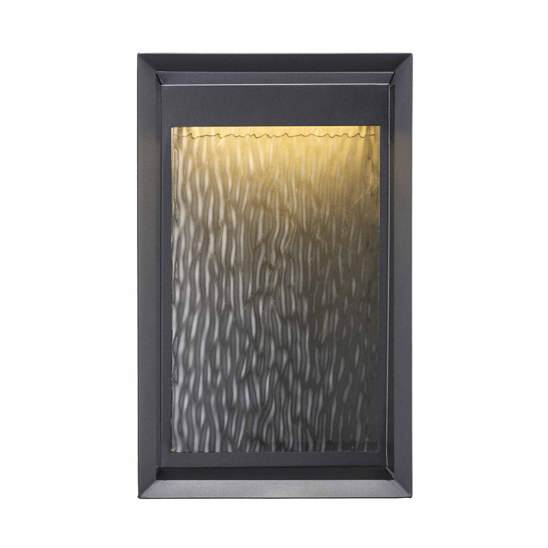 Outdoor LED Wall Sconce -  Black