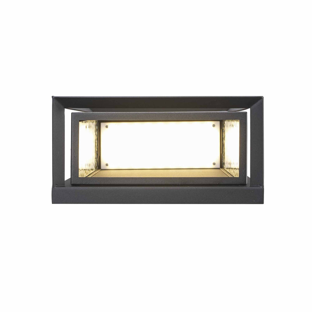 Outdoor LED Wall Sconce -  Black