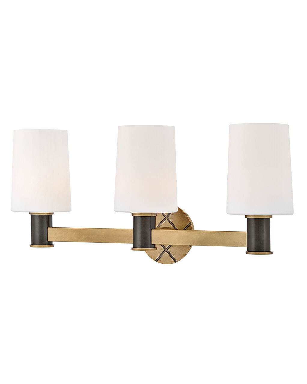 Declan 51373HB-BX  Medium Three Light Vanity - Bronze