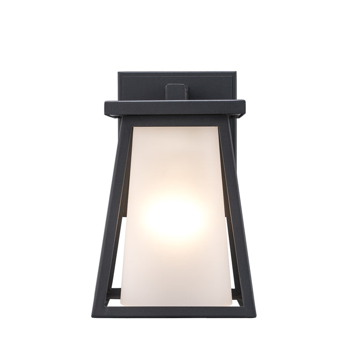 1 Lt Wall Lantern Inner - Black