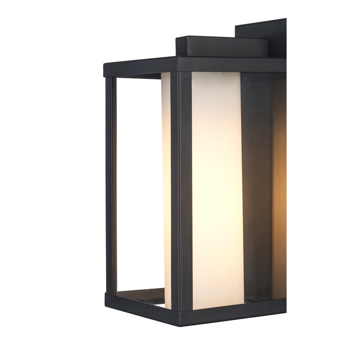 Lantern Med Frost- Black