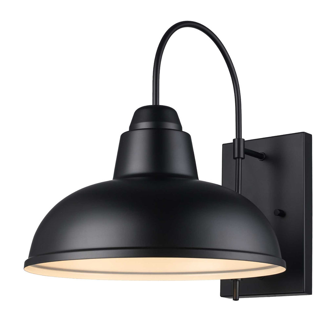 Outdoor 2-Light Gaviota Wall Lamp- Black