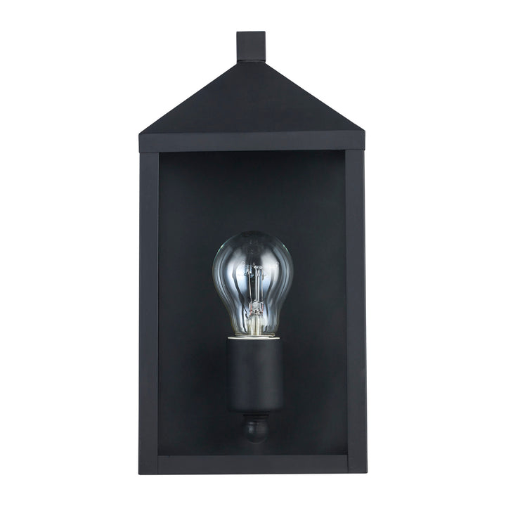 Storm 1 - Light Outdoor Wall Sconce- Black