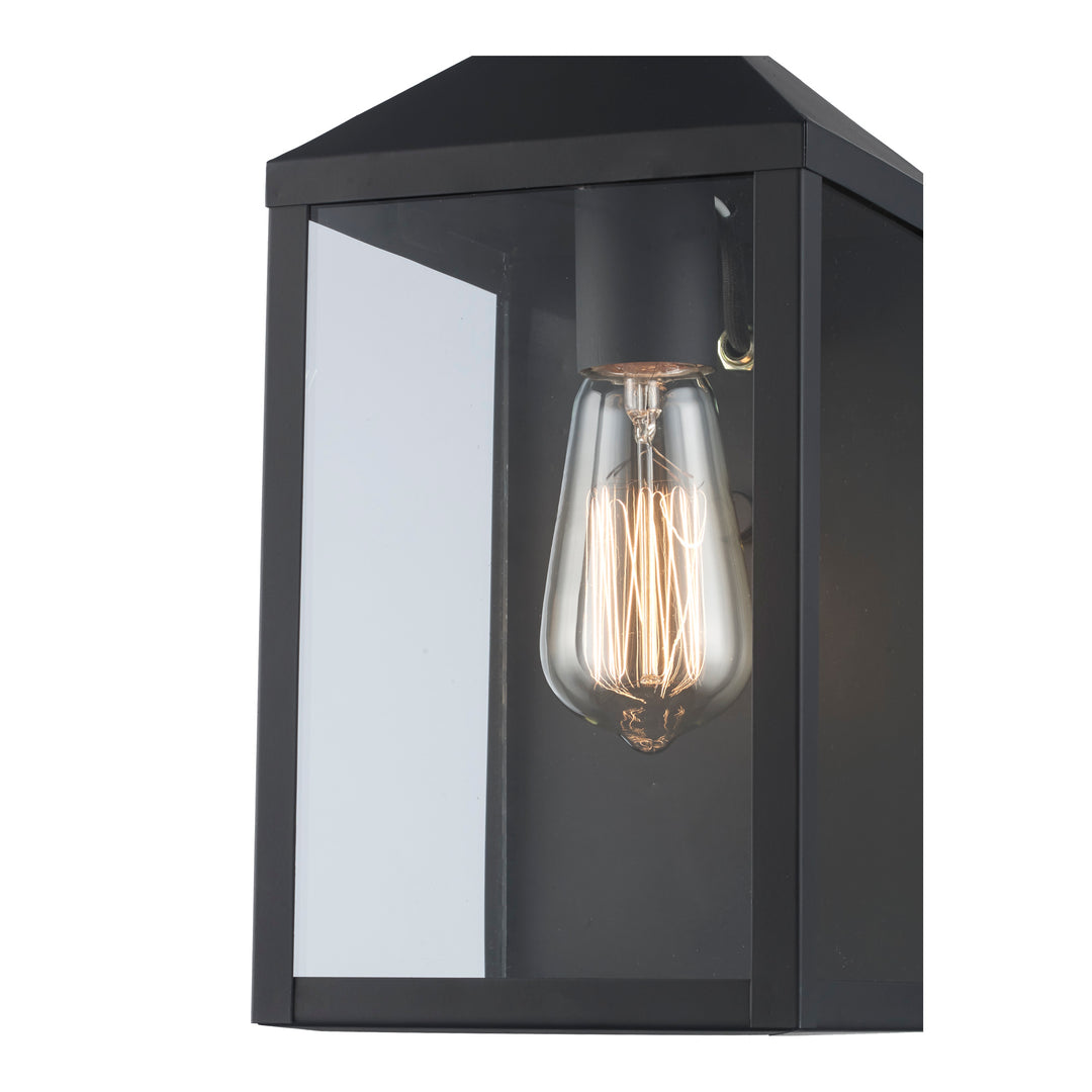 1-light Storm Wall lantern - Black