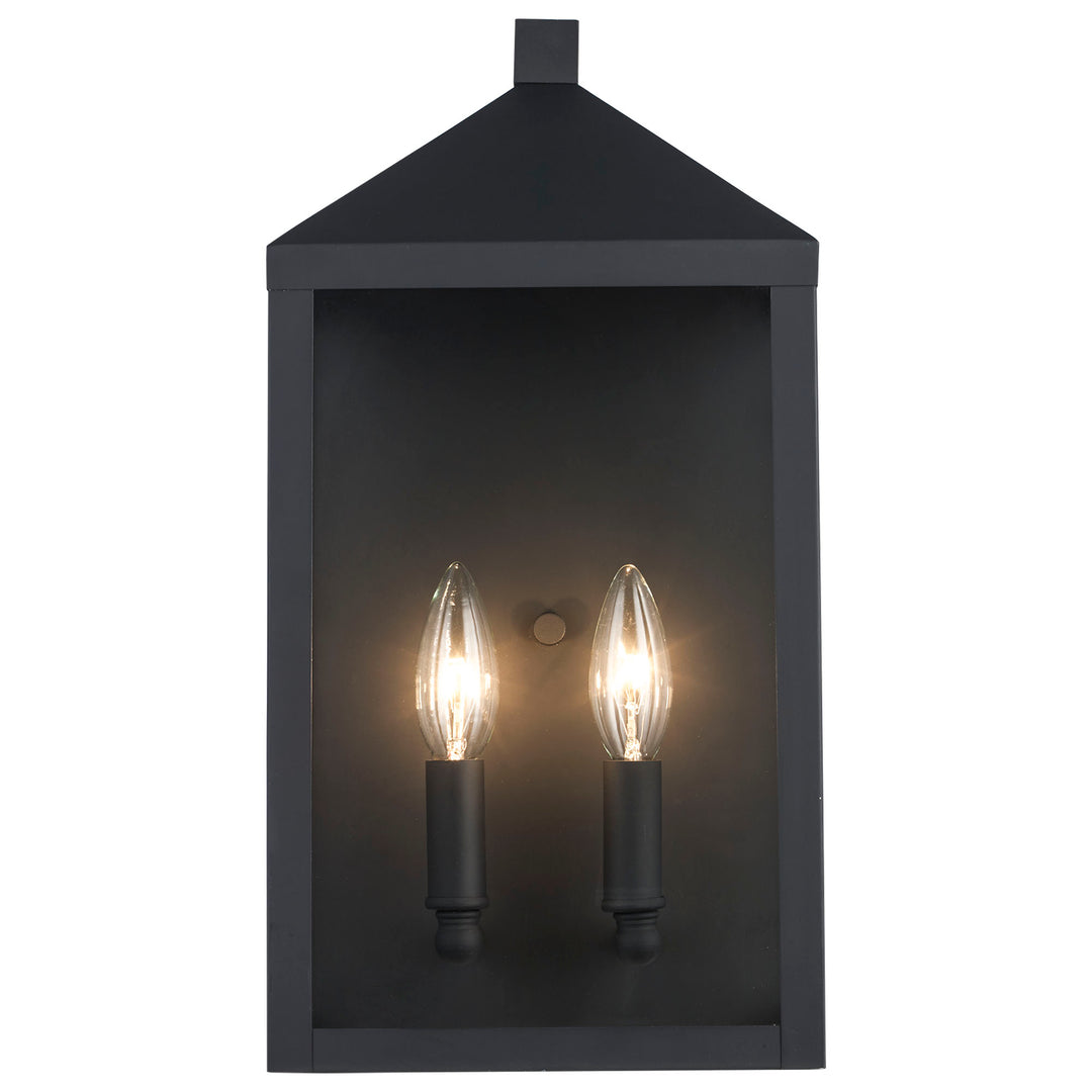 Storm 2 - Light Outdoor Wall Sconce - Black