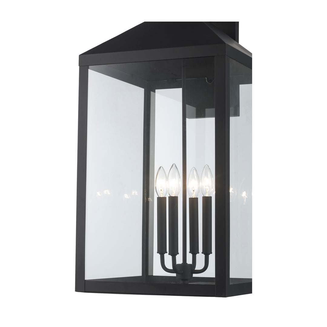 Storm 4-light Outdoor Wall Light -  Black