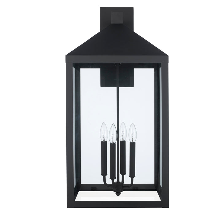 Storm 4-light Outdoor Wall Light -  Black