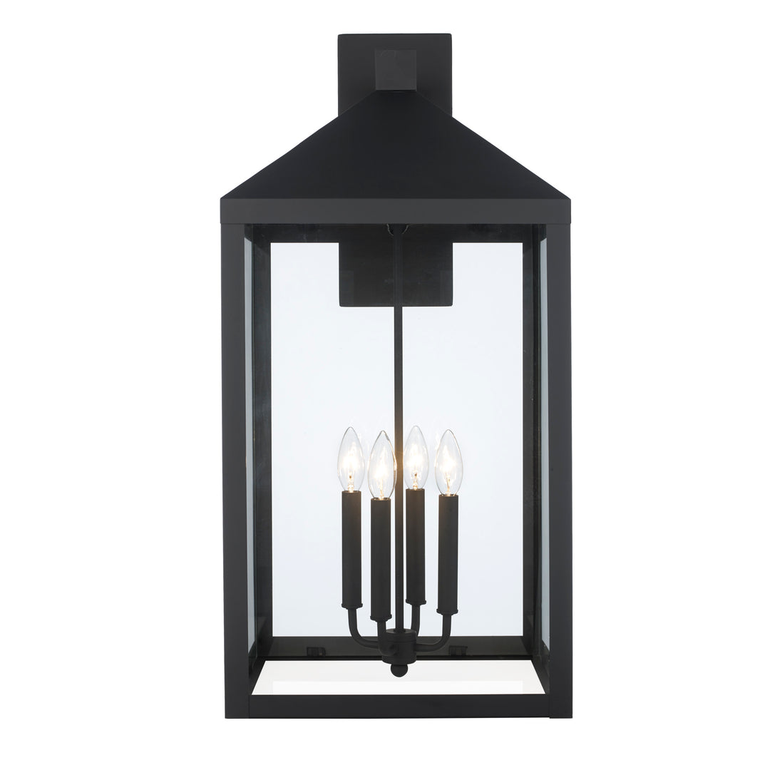 Storm 4-light Outdoor Wall Light -  Black