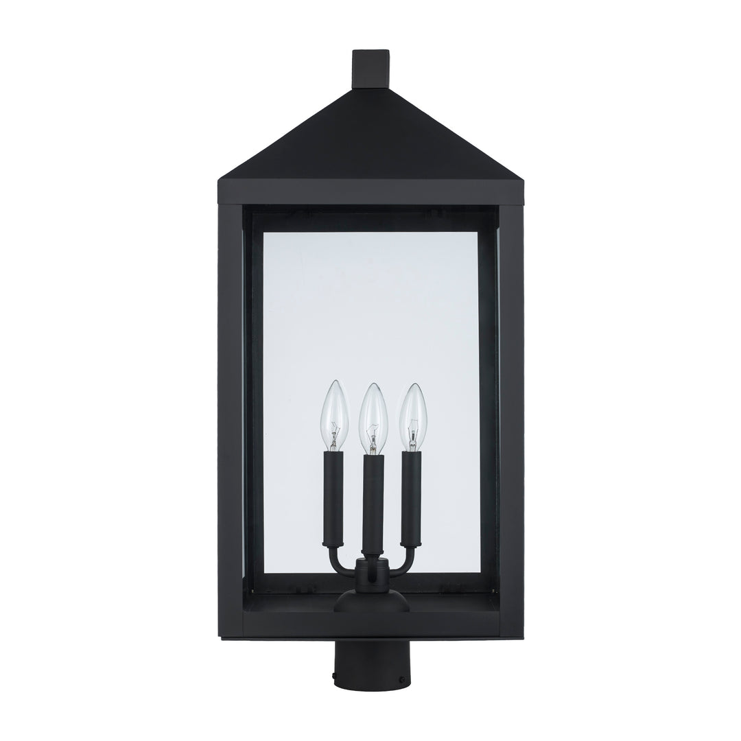 Storm 2-light Outdoor Post Mount- Black