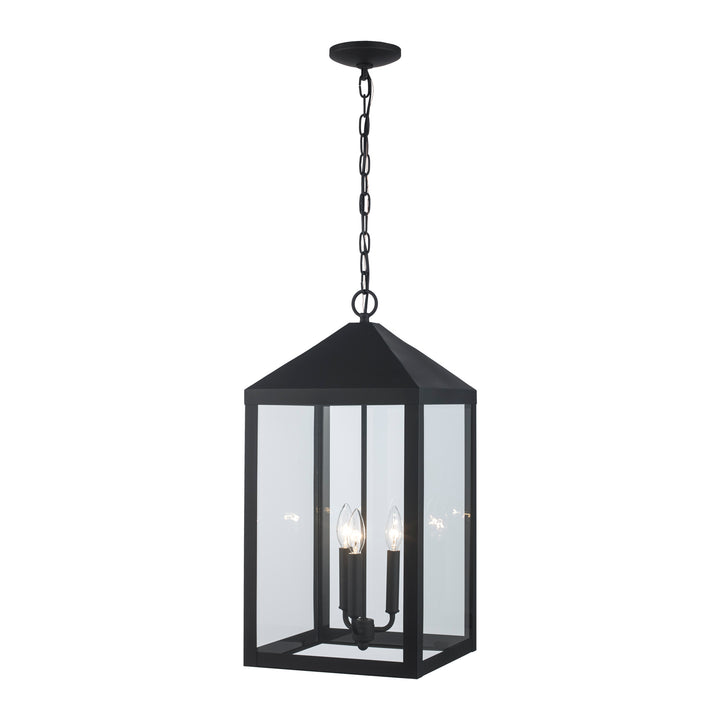 Storm 3-light Outdoor Hanging Lanternt - Black