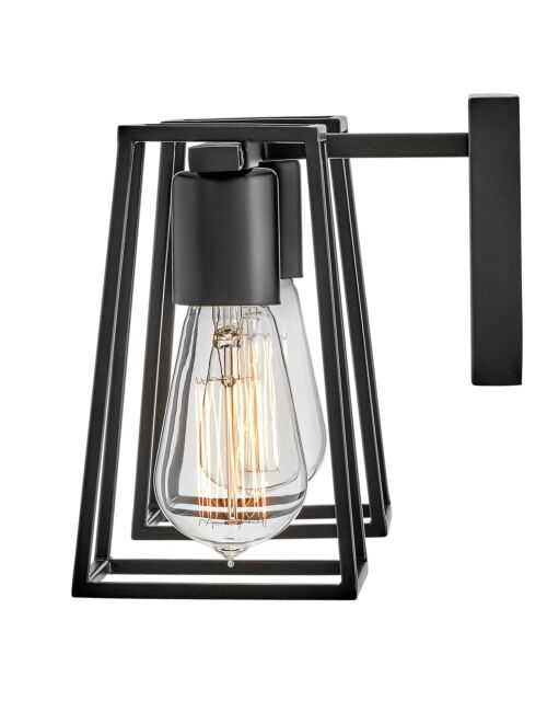 Filmore 5162BK Small Two Light Vanity - Black