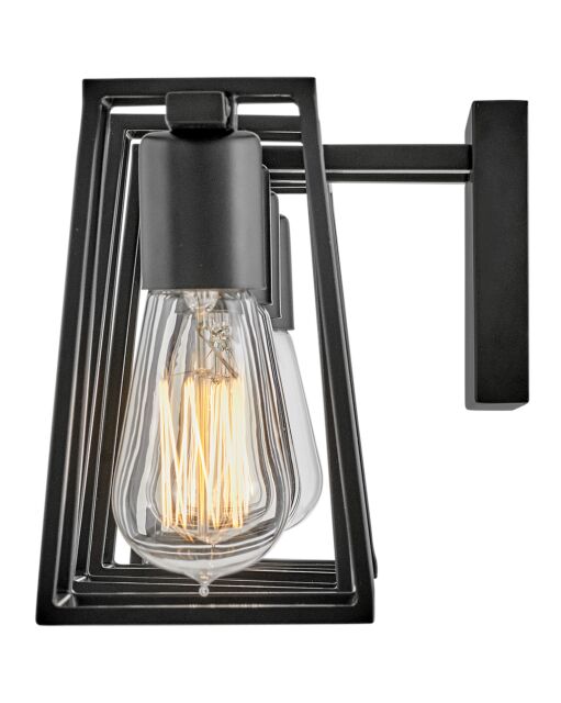 Filmore 5164BK Large Four Light Vanity - Black