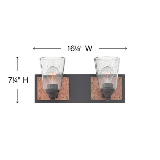 Jackson 51822KZ - Two Light Vanity - Bronze