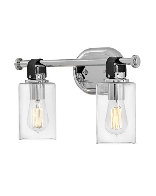 Halstead 52882CM Small Two Light Vanity - Chrome