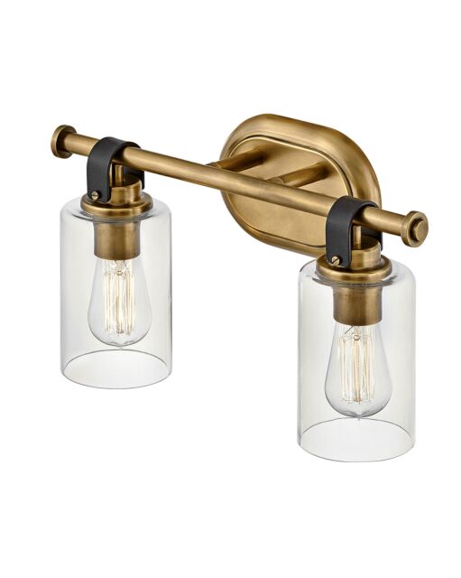 Halstead 52882HB Small Two Light Vanity - Bronze