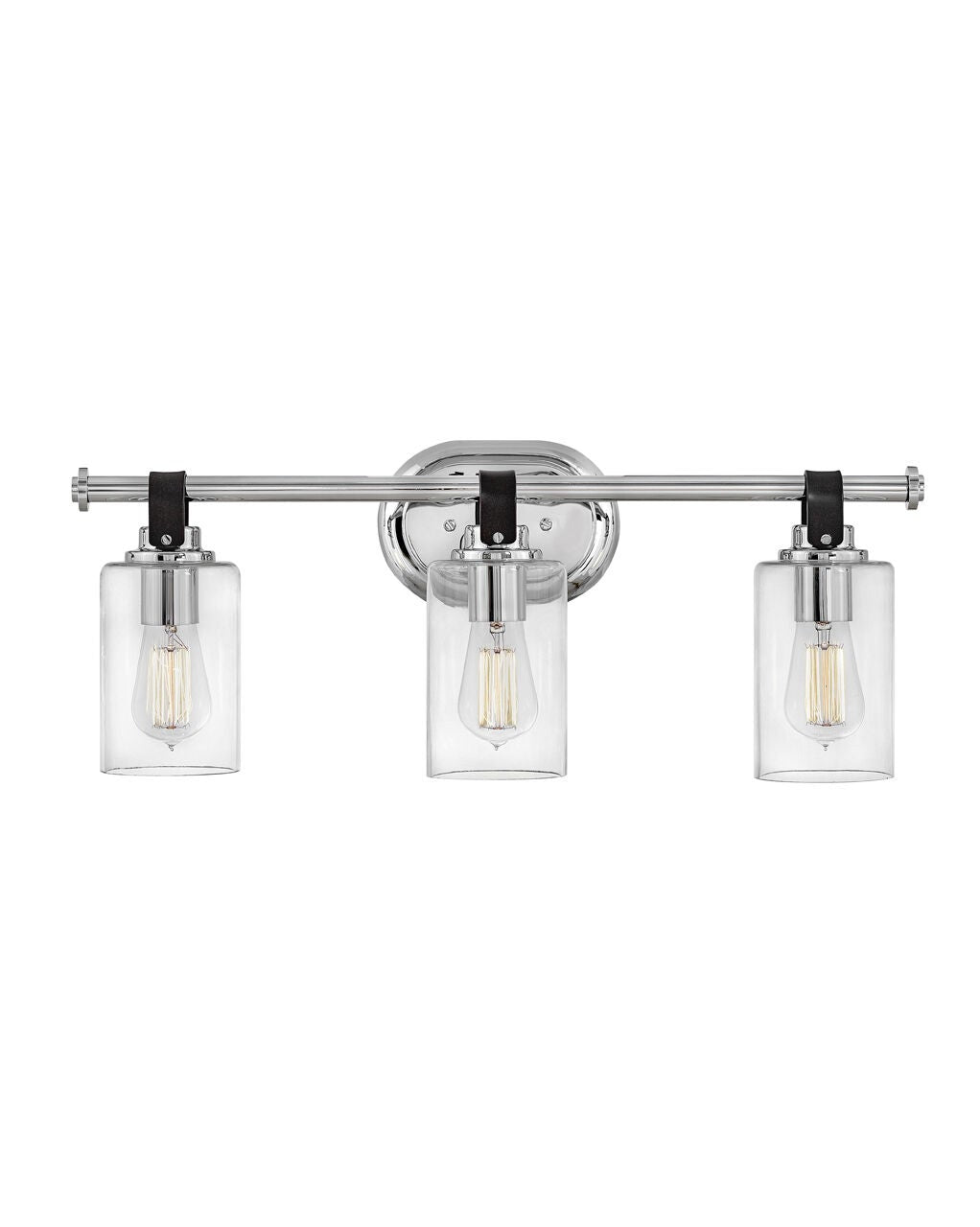 Halstead 52883CM Medium Three Light Vanity - Chrome