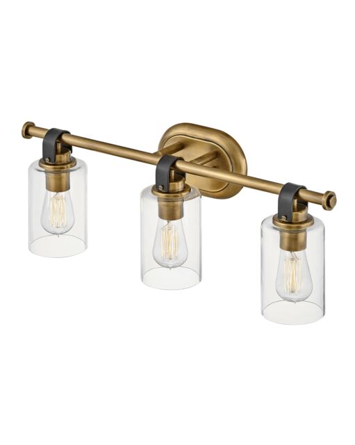 Halstead 52883HB Medium Three Light Vanity - Bronze