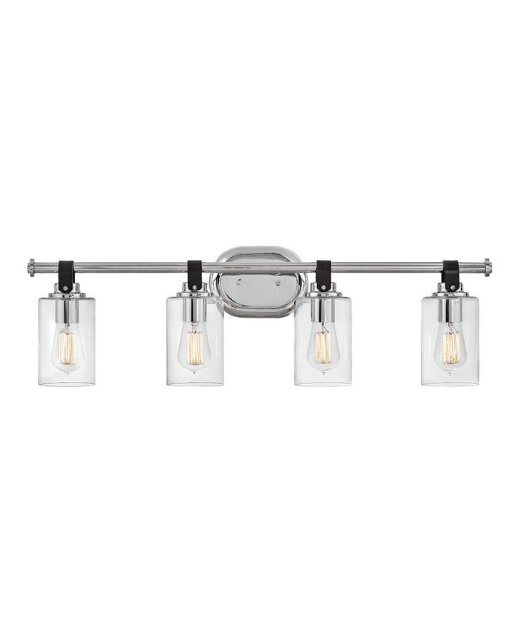 Halstead 52884CM Large Four Light Vanity - Chrome