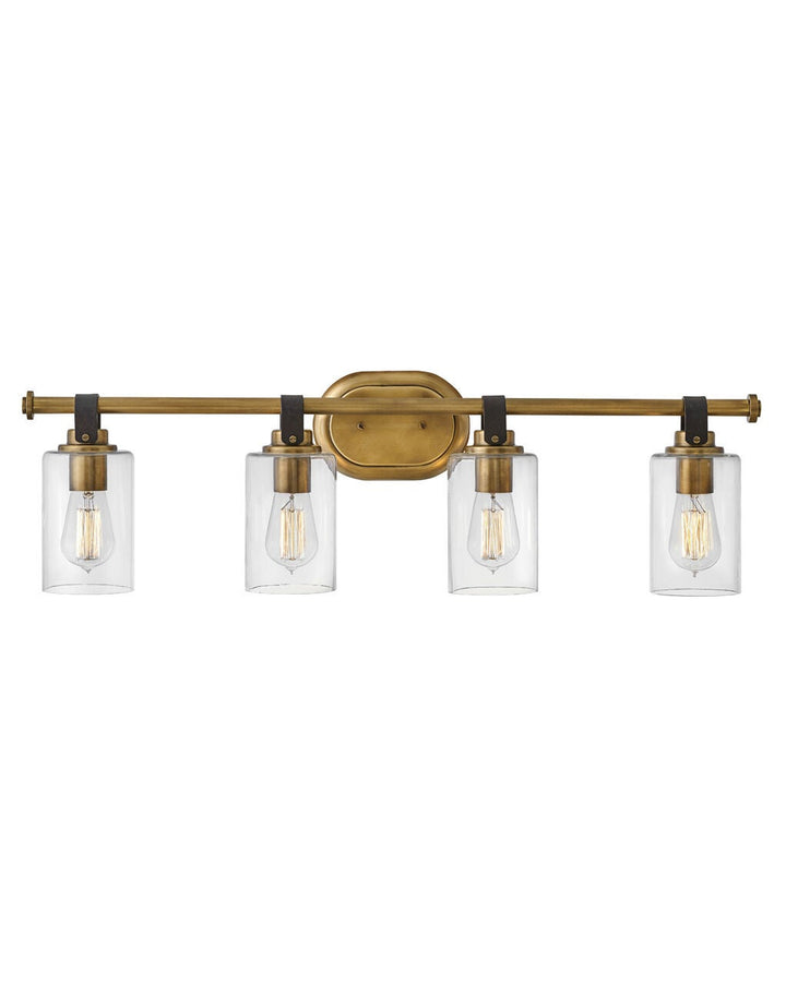 Halstead 52884HB Large Four Light Vanity - Bronze