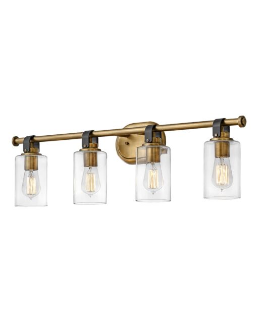 Halstead 52884HB Large Four Light Vanity - Bronze