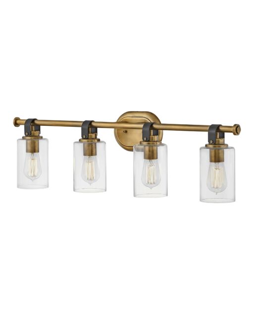 Halstead 52884HB Large Four Light Vanity - Bronze