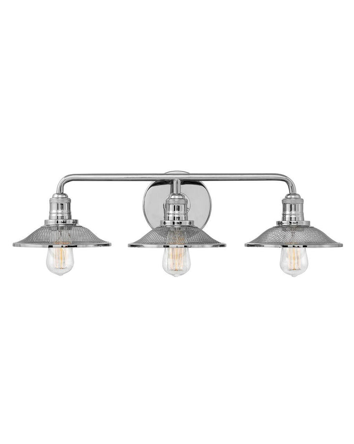 Rigby 5293PN - Three Light Vanity - Grey