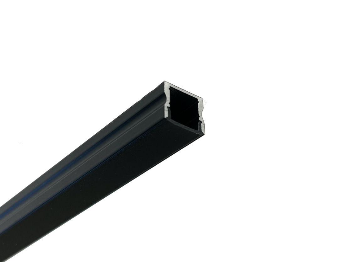 LED Channel - 971ASL-BB - Surface, 8 ft - Double Black