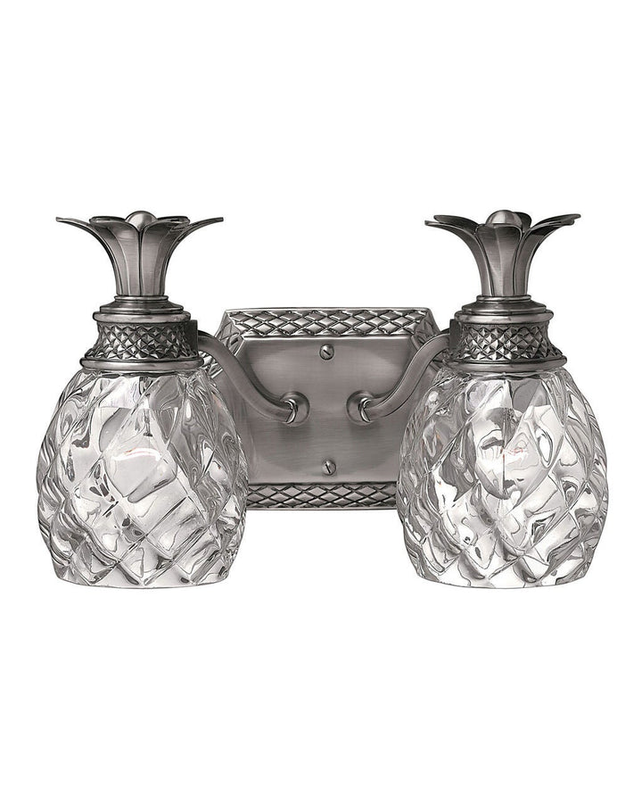 Plantation 5312PL - Two Light Vanity - Grey