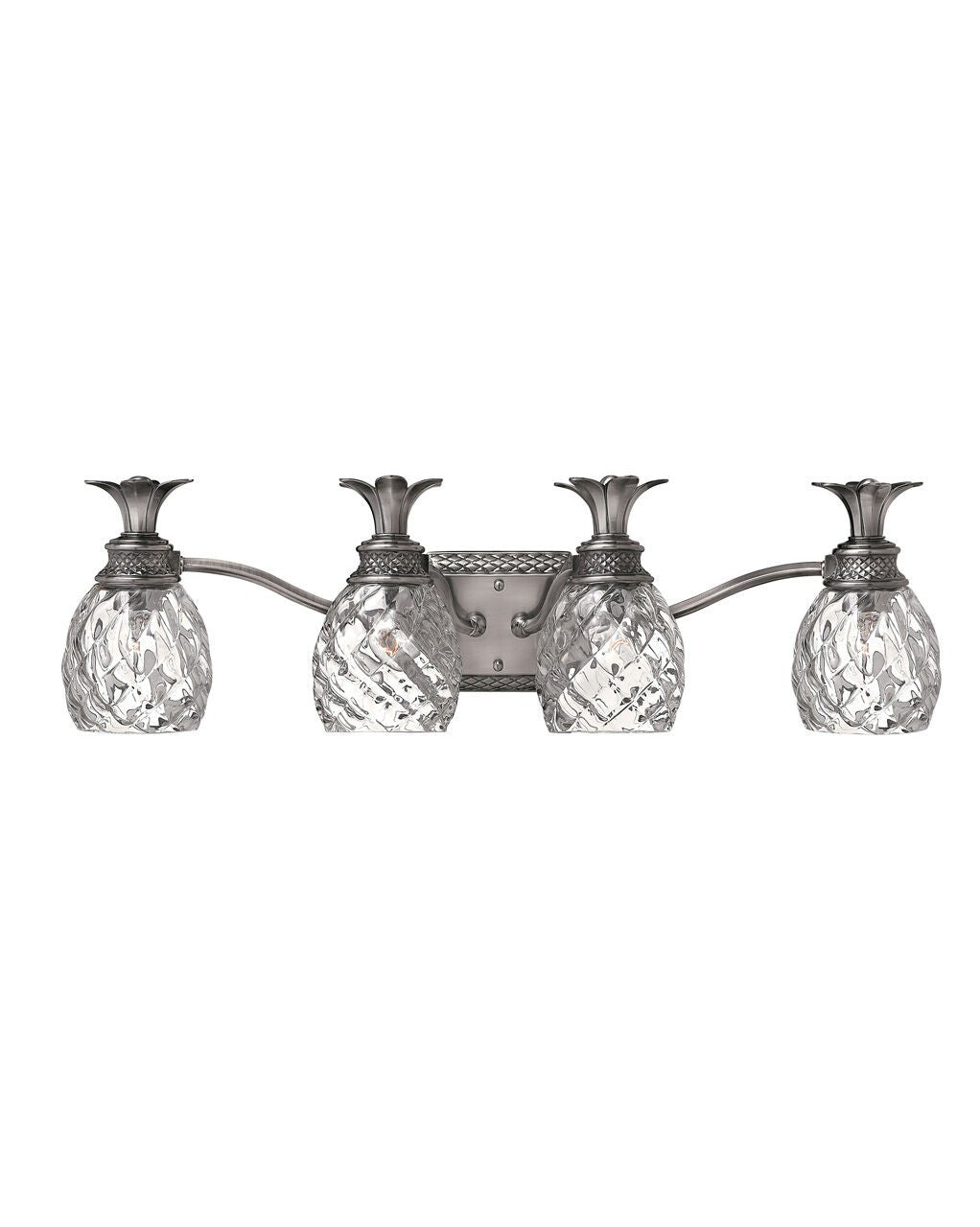 Plantation 5314PL - Four Light Vanity - Grey