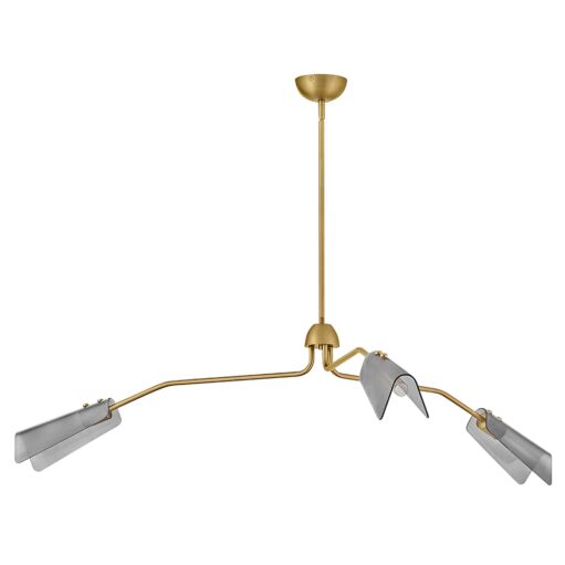 Altman 48303LCB  Extra Large Low Profile Chandelier - Bronze