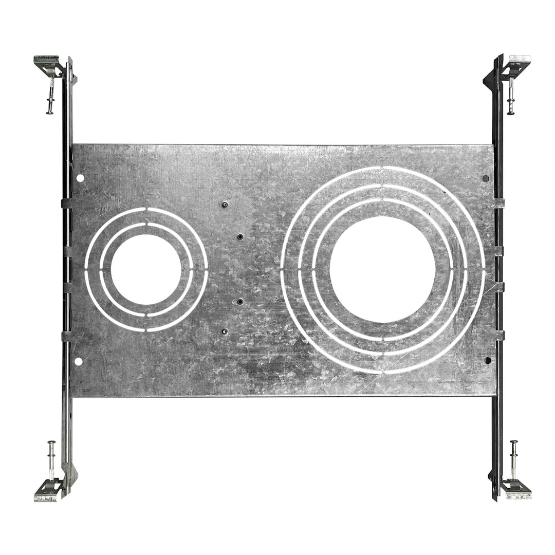 New Construction Plate: 1" 2" 3" 3.5" 4" 5" 6" Canless Downlights